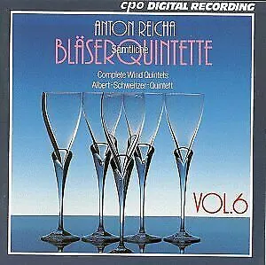 Pochette de Sämtliche Bläserquintette, Volume 6 (Albert Schweitzer Quintett) de Antoine Reicha