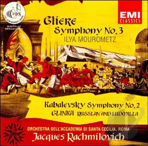 Pochette Glière: Symphony no. 3 