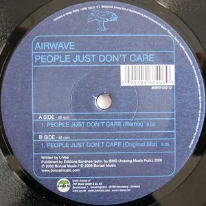 Pochette de People Just Don’t Care de Airwave