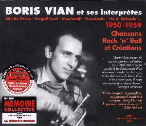 Pochette Boris Vian et ses interprètes 1950-1959 : Chansons, Rock 'n' Roll et Créations