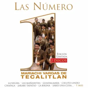 Pochette de Las Numero 1 Del Mariachi Vargas De Tecalitlan de Mariachi Vargas de Tecalitlán