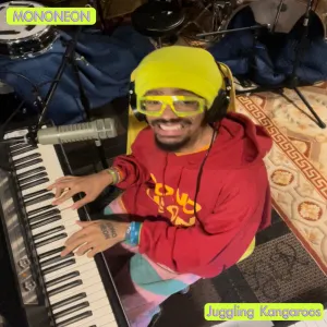 Pochette de Juggling Kangaroos de MonoNeon