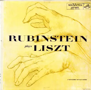 Pochette Rubinstein Plays Liszt