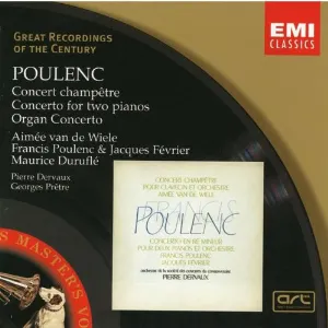 Pochette Concert champêtre / Concerto for two pianos / Organ concerto