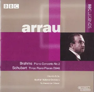 Pochette Brahms: Piano Concerto no. 2 / Schubert: Three Piano Pieces D. 946
