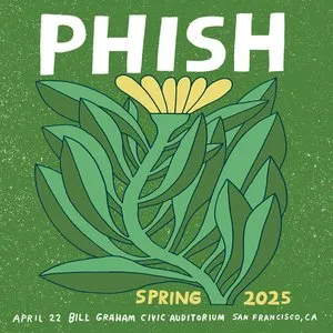 Pochette de 2025-04-22: Bill Graham Civic Auditorium, San Francisco, CA, USA de Phish