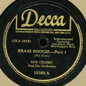 Pochette de Brass Boogie de Bob Crosby and His Orchestra