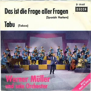 Pochette de Tabu / Das ist die Frage aller Fragen de Werner Müller und sein Orchester