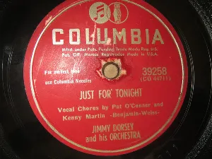 Pochette de Just for Tonight / Baby-O, Baby-O de Jimmy Dorsey and His Orchestra