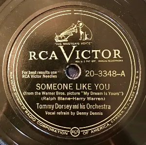Pochette de Someone Like You / Where Is the One? de Tommy Dorsey and His Orchestra