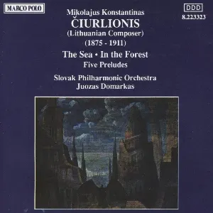 Pochette de The Sea / In the Forest / Five Preludes de Slovenská filharmónia