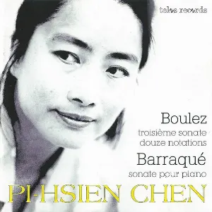 Pochette Boulez: Troisième sonate / Douze Notations / Barraqué : Sonate pour piano