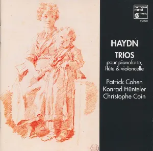 Pochette de Trios pour pianoforte, flûte & violoncelle de Christophe Coin - Patrick Cohen - Joseph Haydn