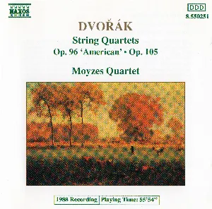 Pochette String Quartets op. 96 ‘American’ · op. 105