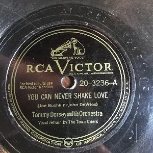 Pochette de You Can Never Shake Love / You Know What the Trouble Is, Baby de Tommy Dorsey and His Orchestra