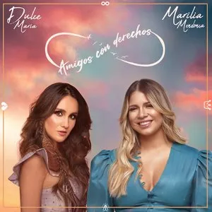 Pochette de Amigos con derechos de Dulce María