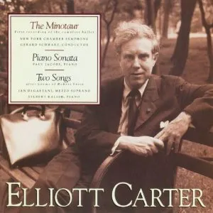 Pochette de The Minotaur de Elliott Carter