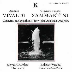 Pochette Concertos and Symphonies for Violin and String Orchestra