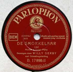 Pochette de Verlaten / De smokkelaar de Willy Derby