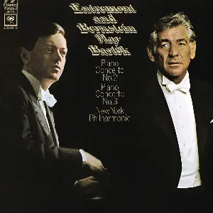 Pochette Entremont and Bernstein Play Bartók