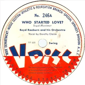 Pochette de Who Started Love? / Crazy Rhythm de Harry James and His Orchestra