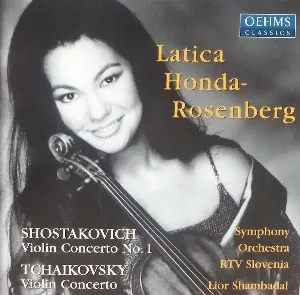 Pochette de Shostakovich: Violin Concerto No. 1 / Tchaikovsky: Violin Concerto de Simfonični orkester RTV Slovenija