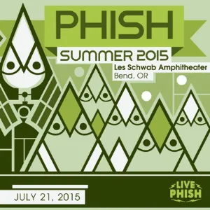 Pochette 2015-07-21: Les Schwab Amphitheater, Bend, OR, USA