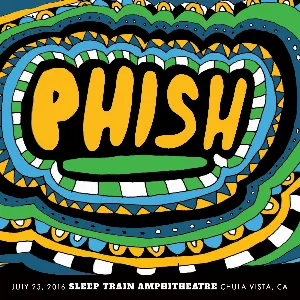 Pochette 2016‐07‐23: Sleep Train Amphitheatre, Chula Vista, CA, USA