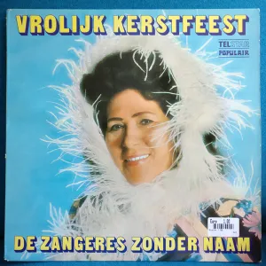 Pochette de Vrolijk Kerstfeest de Zangeres Zonder Naam