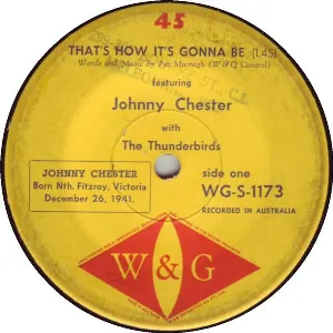 Pochette de That’s How It’s Gonna Be de Johnny Chester