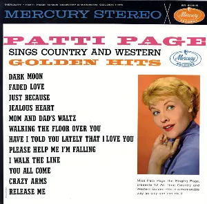 Pochette Patti Page Sings Country and Western Golden Hits
