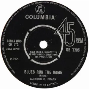 Pochette Blues Run the Game / Can’t Get Away From My Love