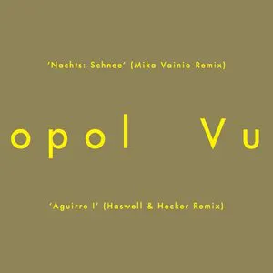 Pochette Mika Vainio / Haswell & Hecker Remixes