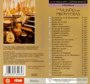 Pochette de Un mundo sin fronteras de Luis Delgado