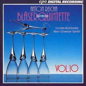 Pochette de Sämtliche Bläserquintette, Volume 10 (Albert Schweitzer Quintett) de Antoine Reicha
