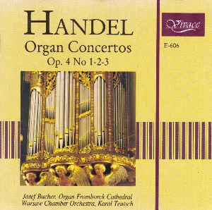 Pochette Organ Concertos, op. 4 no. 1-2-3