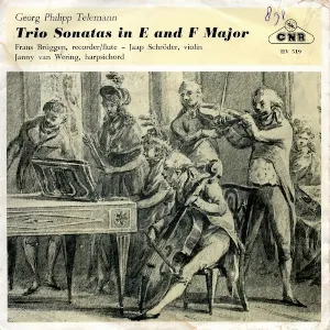 Pochette Trio Sonatas in E and F major