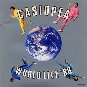 Pochette de World Live '88 de Casiopea
