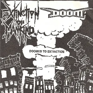 Pochette de Doomed to Extinction de Doom