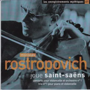 Pochette de Mstislav Rostropovich joue Saint-Saëns de Fryderyk Chopin - Camille Saint‐Saëns - Mstislav Rostropovich
