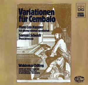 Pochette de Variationen für Cembalo de Samuel Scheidt