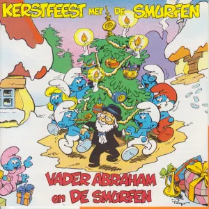 Pochette de Kerstfeest met de Smurfen de Vader Abraham