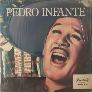 Pochette de La casita / Dicen que soy mujeriego / Ahora soy rico / Ifigeño el sombrerudo de Pedro Infante