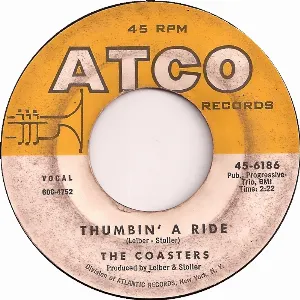Pochette de Wait a Minute / Thumbin' a Ride de The Coasters