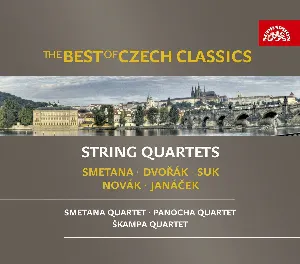 Pochette de The Best of Czech Classics: String Quartets de Smetana Quartet - Vítězslav Novák - Panochovo kvarteto - Bedřich Smetana - Antonín Dvořák - Leoš Janáček