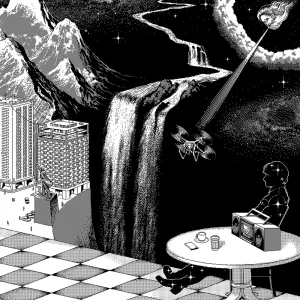 Pochette de Babelsberg de Gruff Rhys