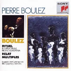 Pochette Sonate pour piano n°1 - Sonatine (BBC Singers, Ensemble InterContemporain feat. director: Pierre Boulez)