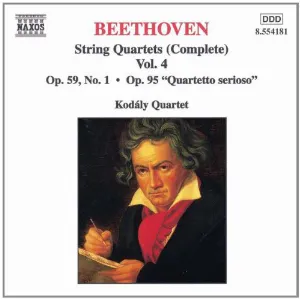 Pochette String Quartets, Volume 4: Op. 59 no. 1 / Op. 95 