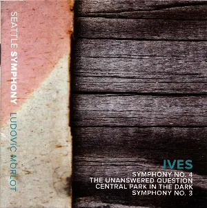 Pochette Symphony no. 4 / The Unanswered Question / Central Park in the Dark / Symphony no. 3
