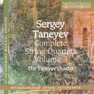 Pochette de Complete String Quartets, Volume 2 de Sergei Taneyev - Taneyev Quartet